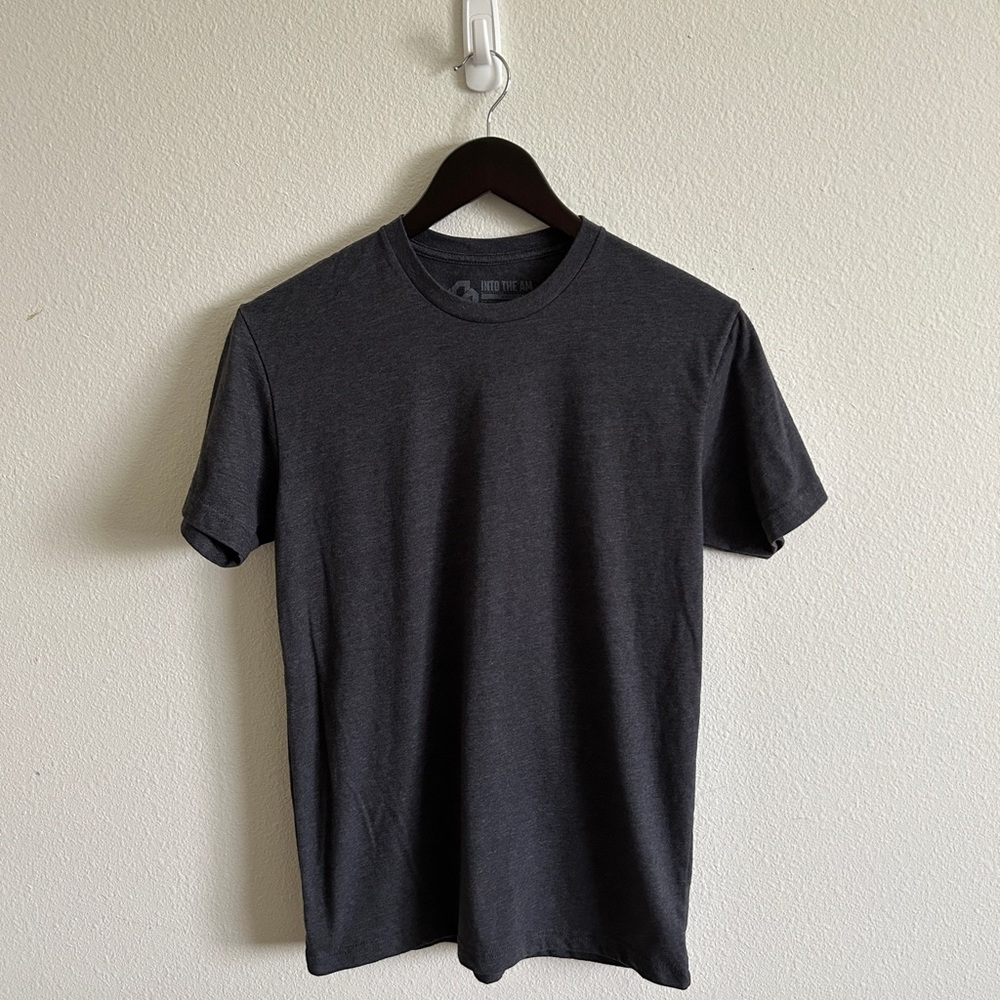 Men's ‘Into The AM’ Crew Neck T-Shirt - Charcoal